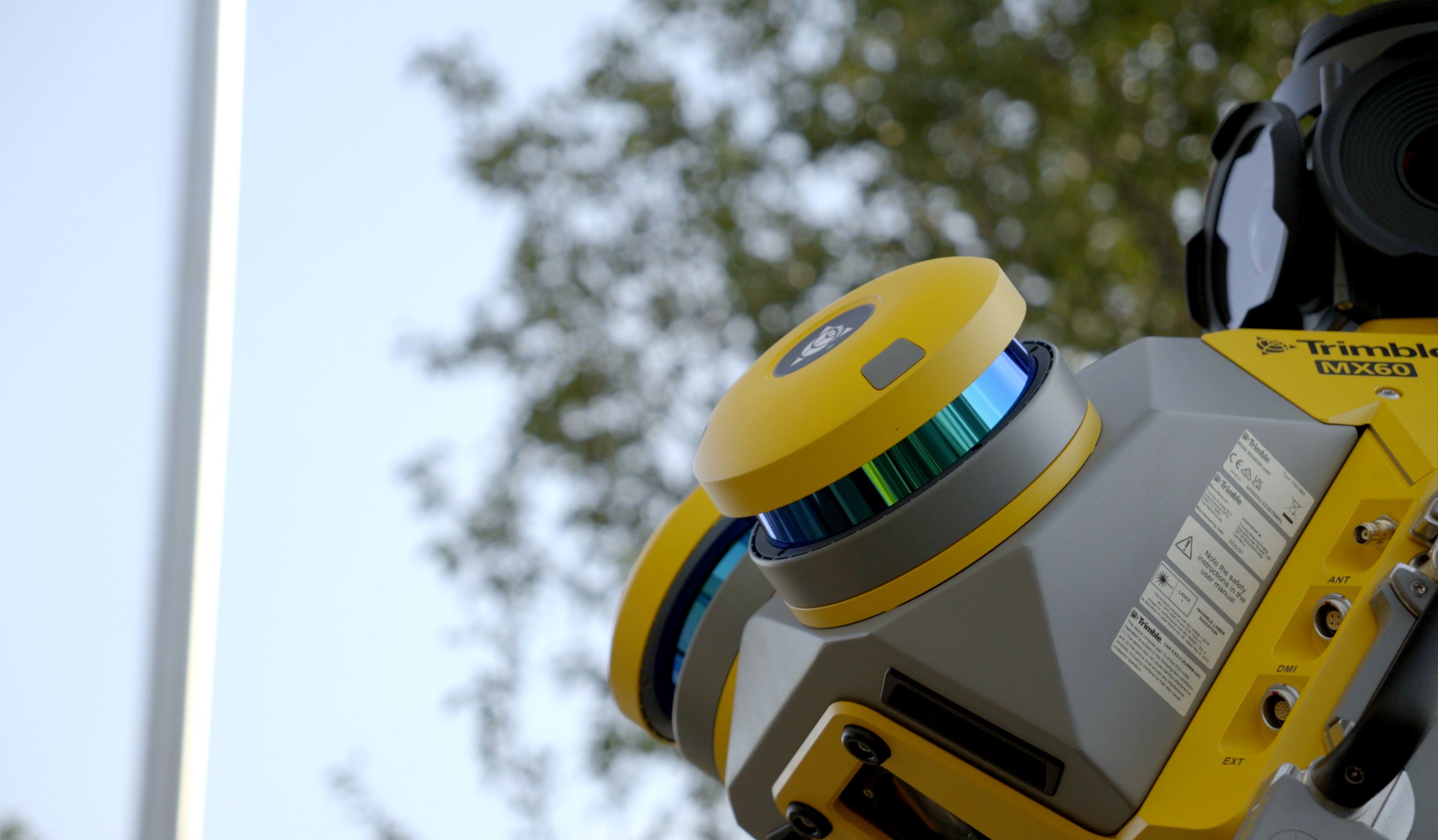 MX60 scanner close-up