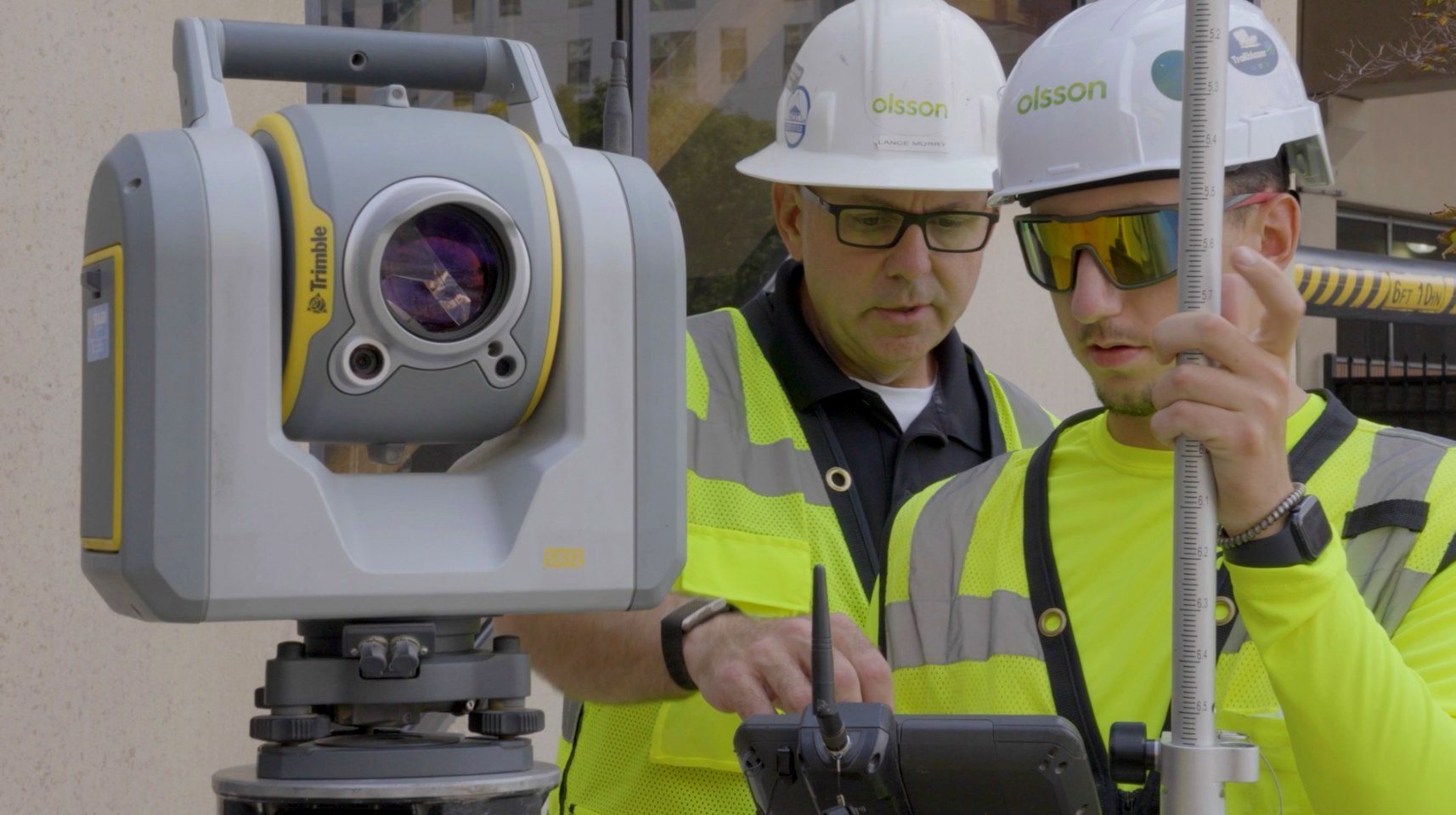 Trimble total station