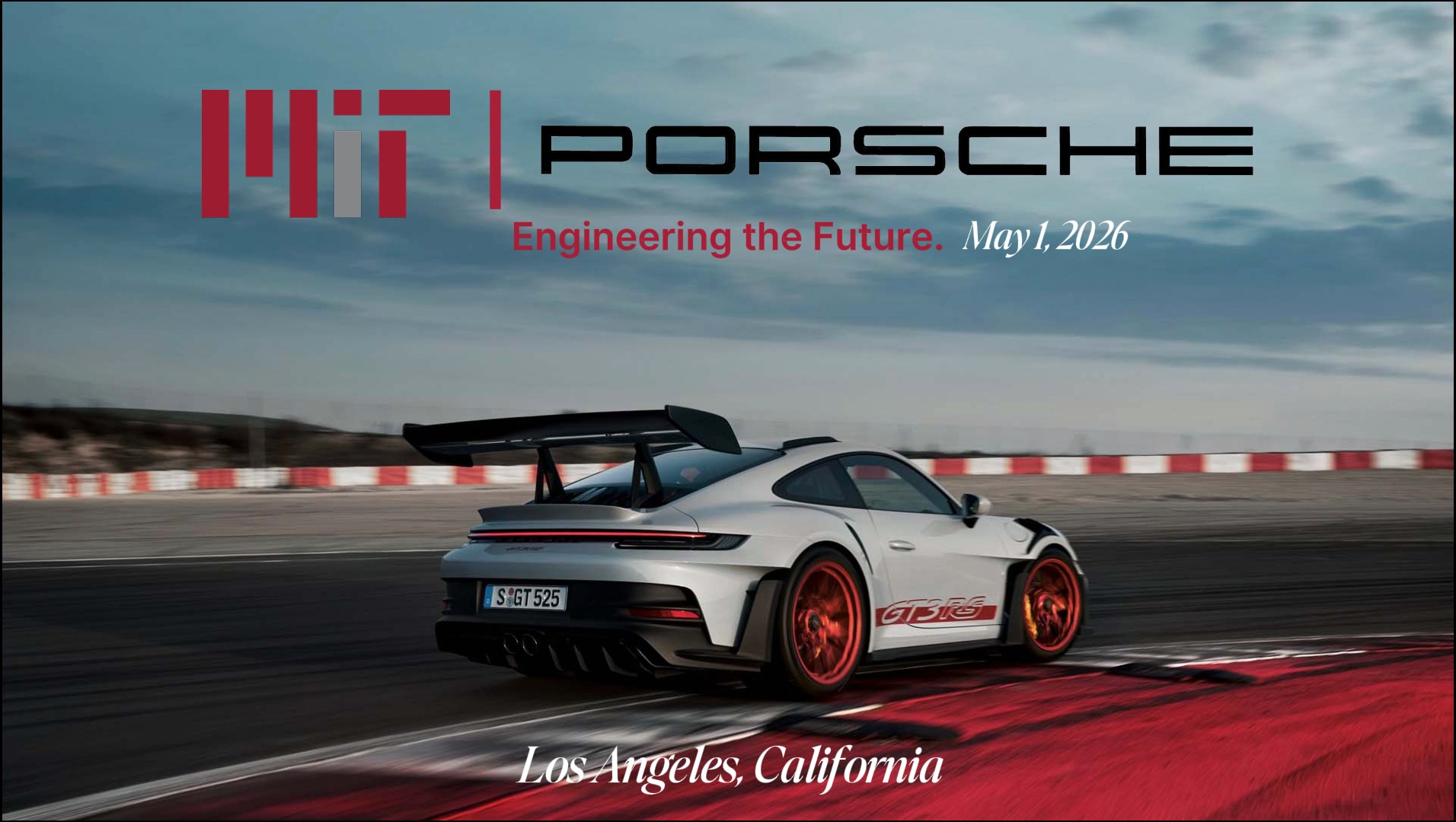 MIT × Porsche — GT3 RS on track, Los Angeles